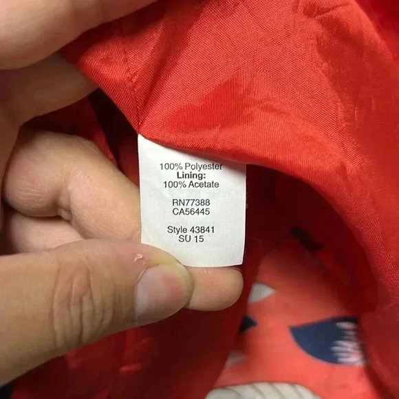 J Crew Floral Mini Dress Size 4 - Picture 6 of 7